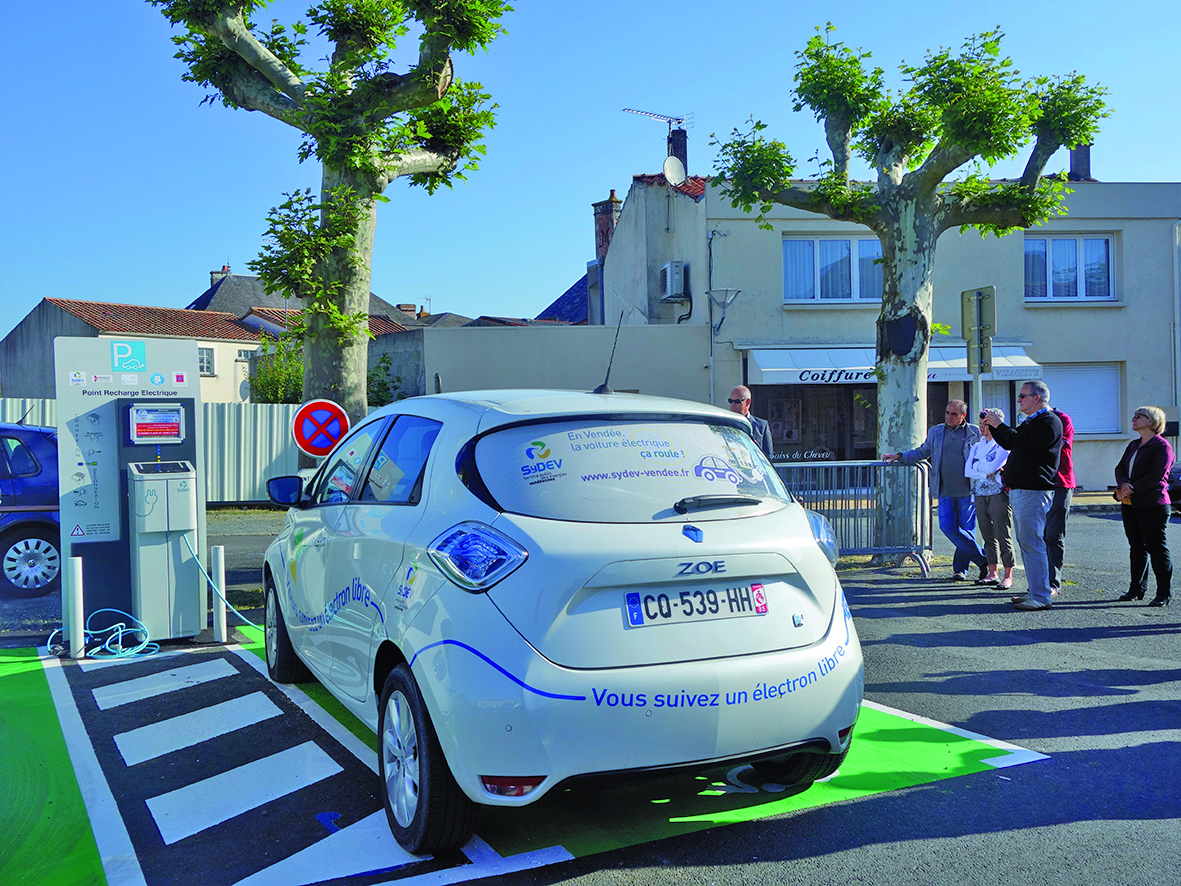 Nos bornes de recharge pour véhicules électriques